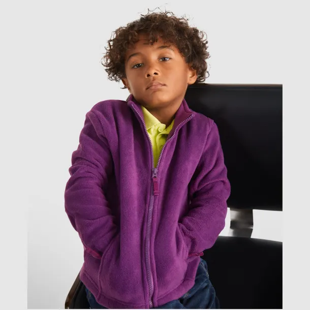 Artic kids full zip fleece jacket - Roly Crna