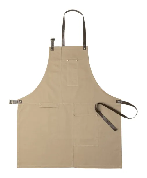 James cotton apron Brown Brown