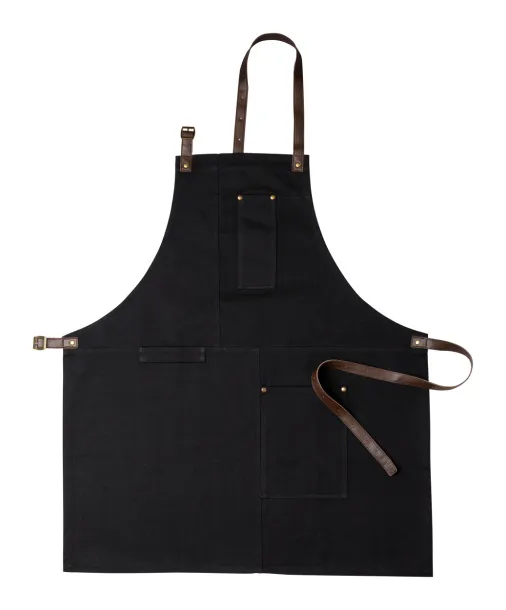 Vurcex cotton apron Black Brown