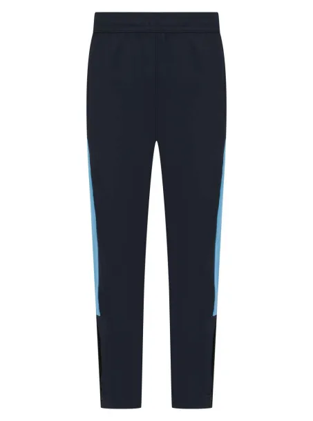  KID'S KNITTED TRACKSUIT PANTS - Finden + Hales Washed Midnight Blue Sky