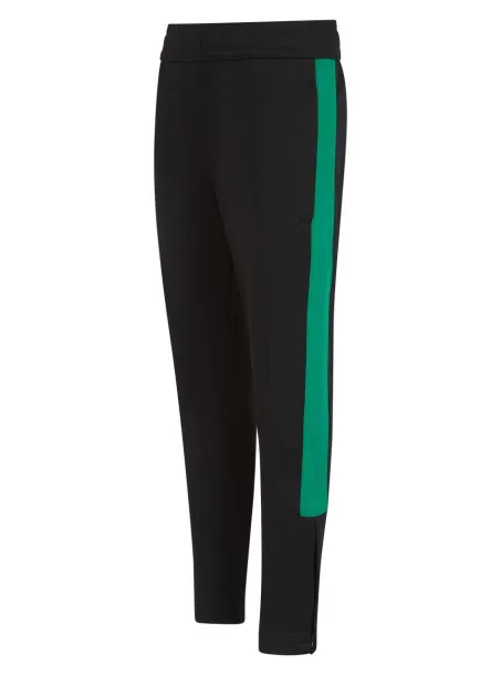  KID'S KNITTED TRACKSUIT PANTS - Finden + Hales Black Emerald