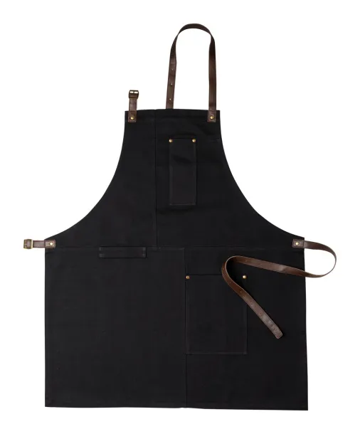 James cotton apron Black