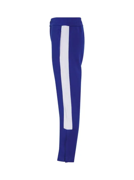 Hlače od trenirke - unisex, 250 g/m2 - Finden + Hales Kraljevski plava Bijela