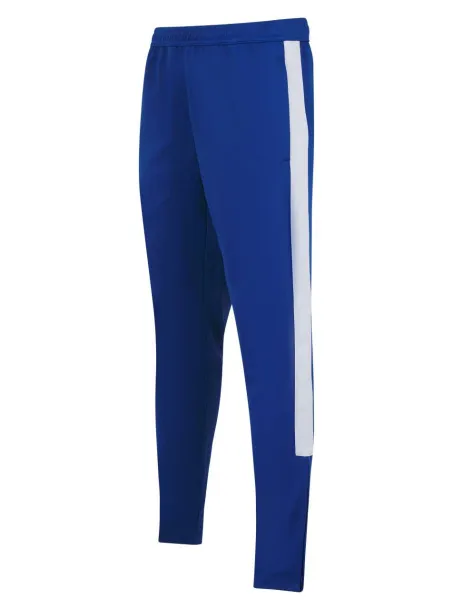  Hlače od trenirke - unisex, 250 g/m2 - Finden + Hales Kraljevski plava Bijela