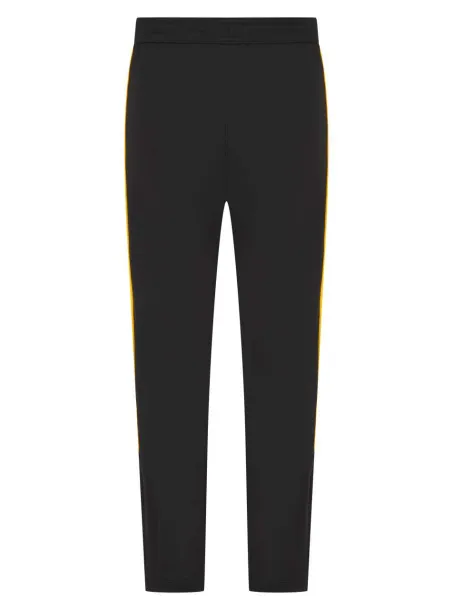  Hlače od trenirke - unisex, 250 g/m2 - Finden + Hales Crna Zlatna