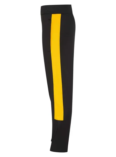  Hlače od trenirke - unisex, 250 g/m2 - Finden + Hales Crna Zlatna