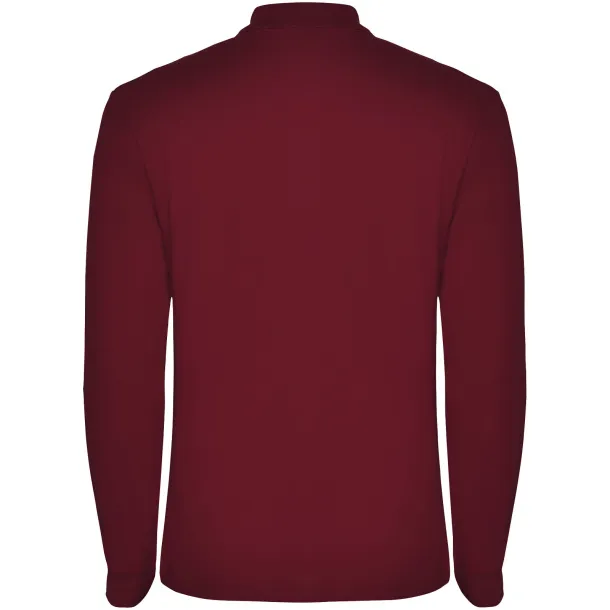 Estrella muška polo majica dugih rukava, 220 g/m² - Roly Garnet