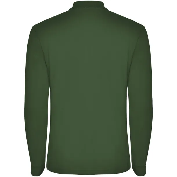 Estrella long sleeve men's polo - Roly Zelena