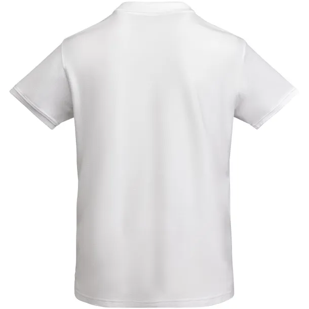 Prince organic cotton short sleeve men's polo - Roly White