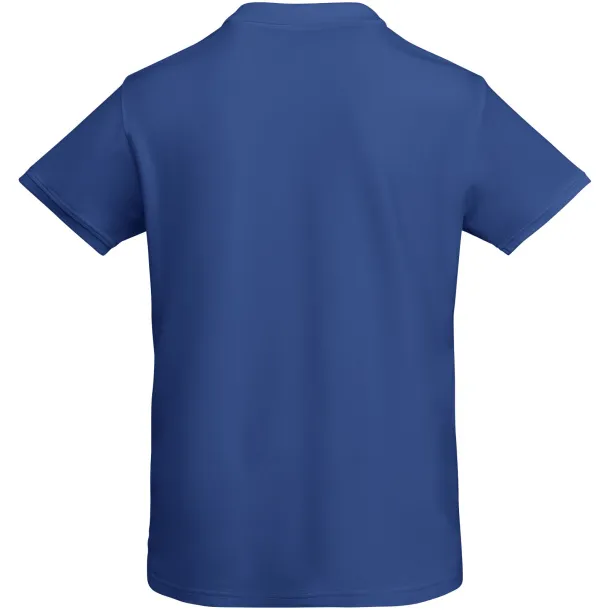 Prince organic cotton short sleeve men's polo - Roly Royal blue