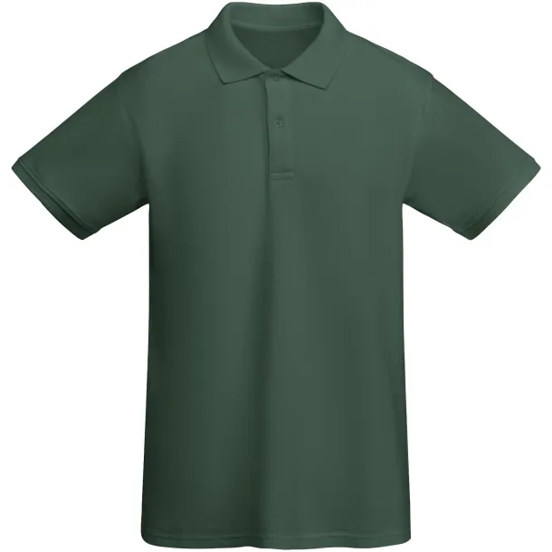 Prince muška polo majica s kratkim rukavima od organskog pamuka, 210 g/m² - Roly Zelena