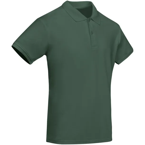 Prince muška polo majica s kratkim rukavima od organskog pamuka, 210 g/m² - Roly Zelena