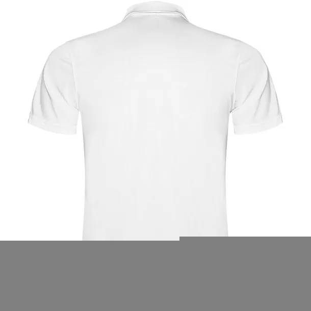 Monzha muška sportska polo majica kratkih rukava, 150 g/m² - Roly Bijela