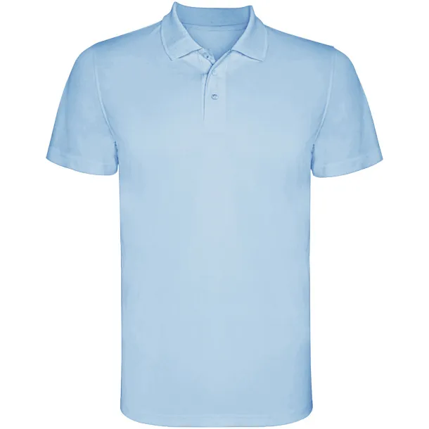Monzha muška sportska polo majica kratkih rukava, 150 g/m² - Roly Sky blue