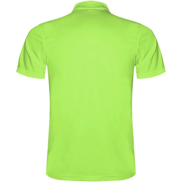 Monzha muška sportska polo majica kratkih rukava, 150 g/m² - Roly Limeta