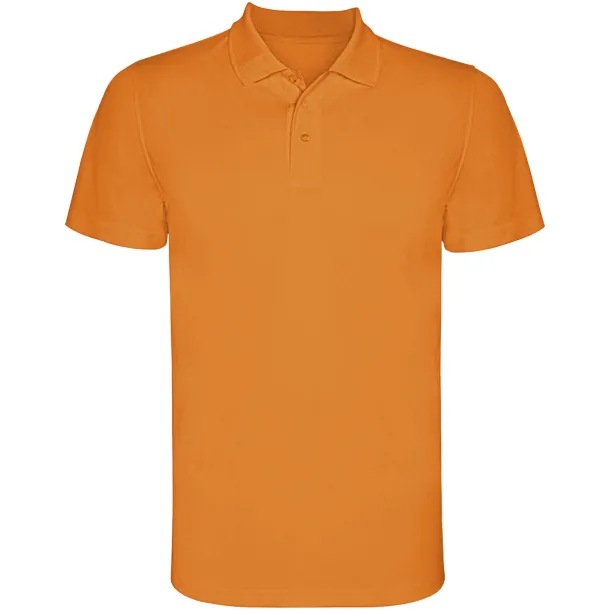 Monzha muška sportska polo majica kratkih rukava, 150 g/m² - Roly Fluor Orange