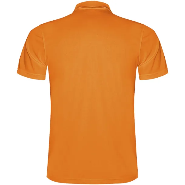 Monzha muška sportska polo majica kratkih rukava, 150 g/m² - Roly Fluor Orange
