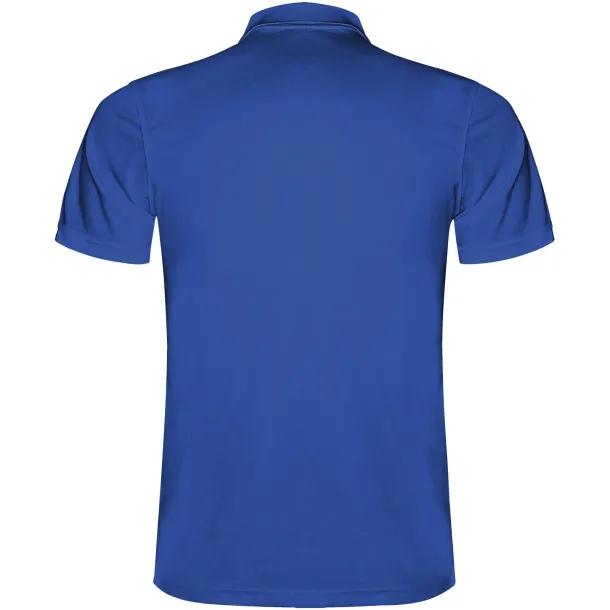 Monzha short sleeve men's sports polo - Roly Royal blue