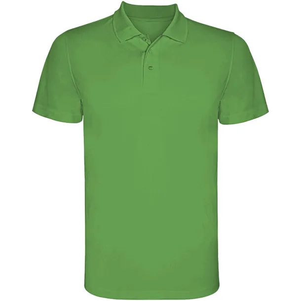 Monzha muška sportska polo majica kratkih rukava, 150 g/m² - Roly Fern green
