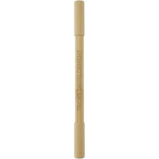 Samambu bamboo duo pen (black ink) Natural