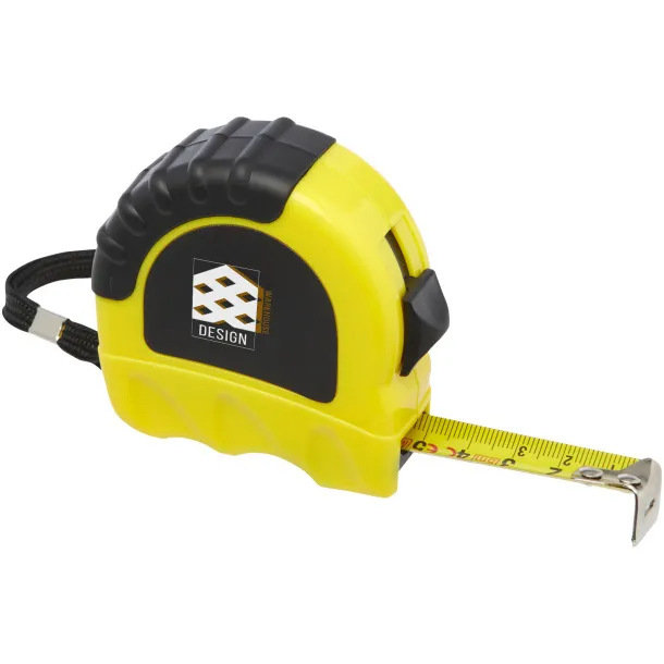 Rule 5-metre RCS recycled plastic measuring tape - STAC Yellow