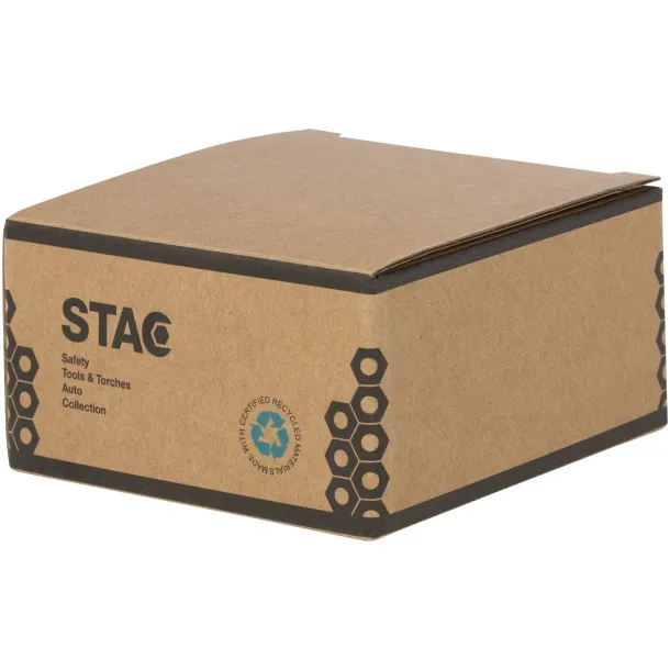 Rule 5-metre RCS recycled plastic measuring tape - STAC Yellow
