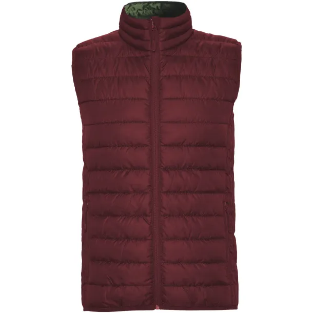 Oslo men's insulated bodywarmer - Roly Garnet