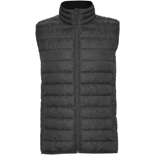 Oslo men's insulated bodywarmer - Roly Heather black