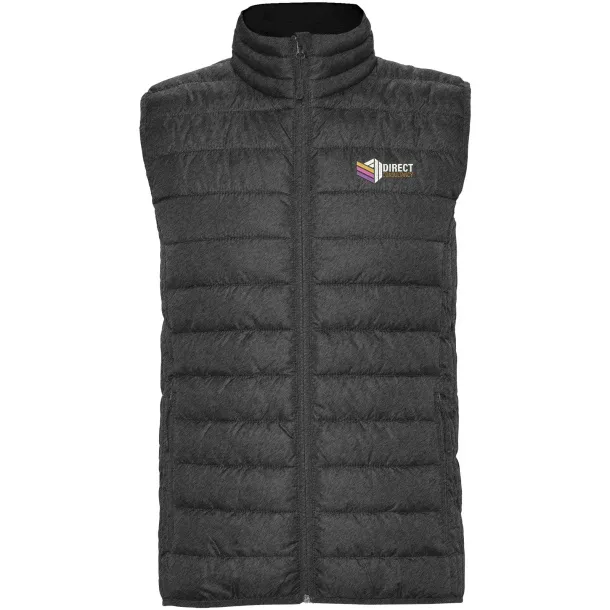 Oslo men's insulated bodywarmer - Roly Heather black