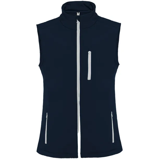 Nevada unisex softshell bodywarmer - Roly Navy Blue