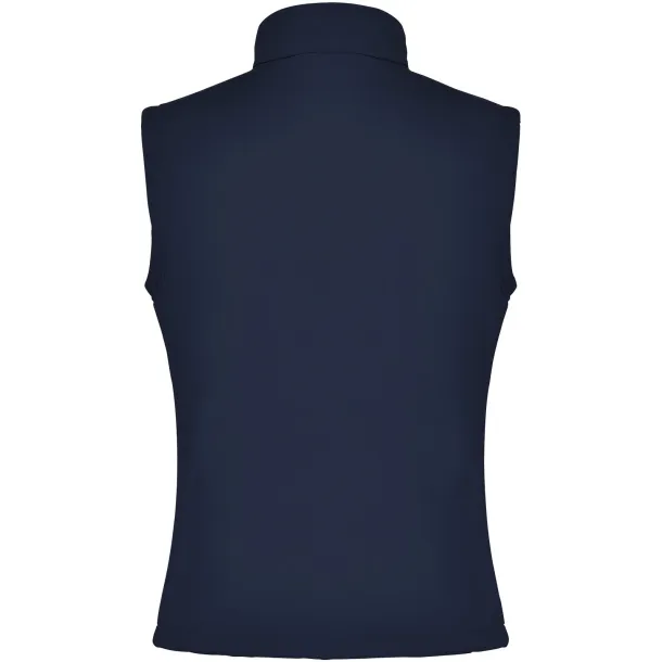 Nevada unisex softshell bodywarmer - Roly Navy Blue