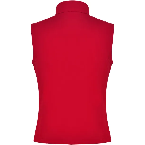 Nevada unisex softshell bodywarmer - Roly Red