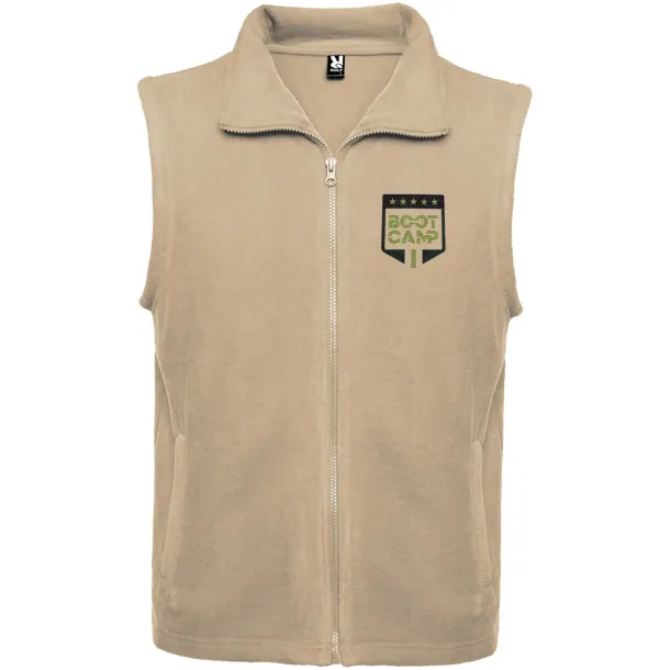 Bellagio unisex prsluk od flisa - Roly Sand