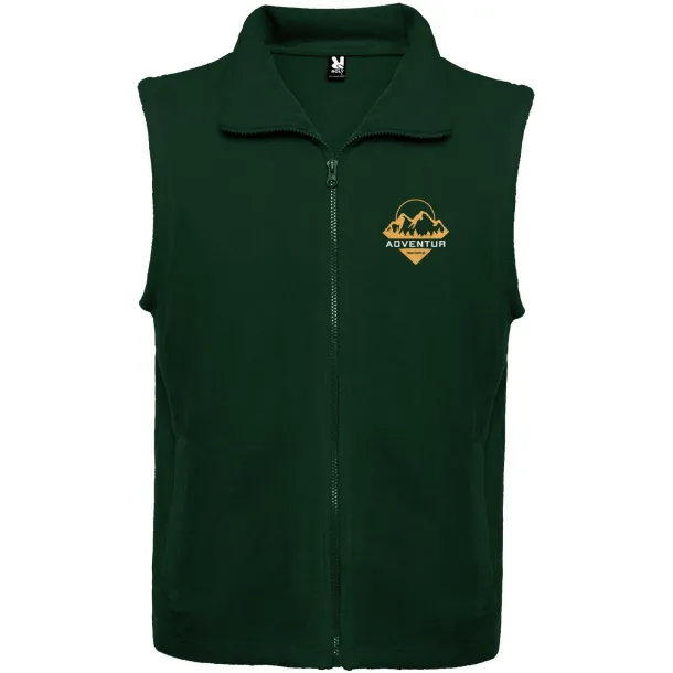 Bellagio unisex fleece bodywarmer - Roly Bottle green