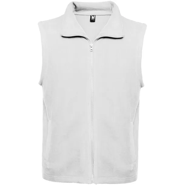 Bellagio unisex prsluk od flisa - Roly Bijela
