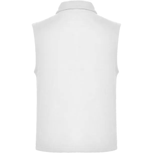Bellagio unisex fleece bodywarmer - Roly White