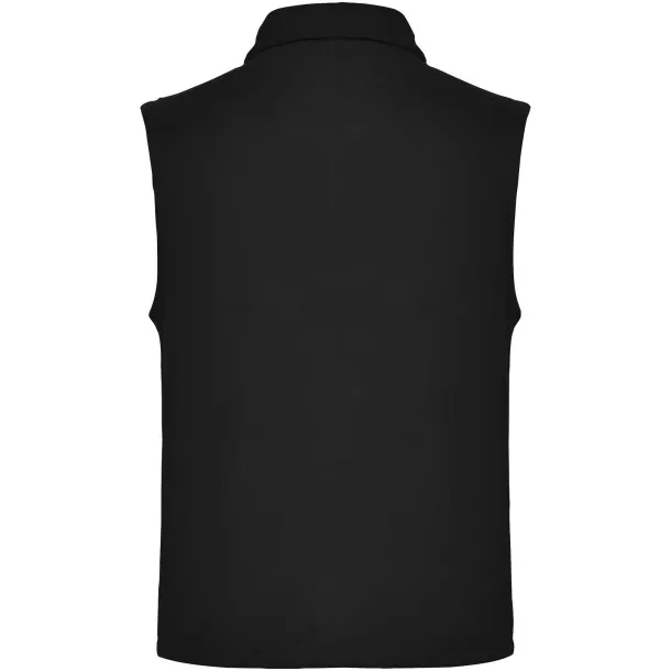 Bellagio unisex prsluk od flisa - Roly Solid black