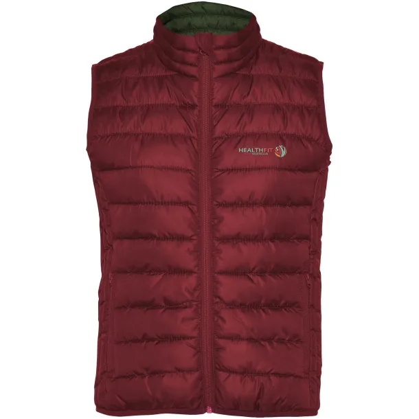 Oslo women's insulated bodywarmer - Roly Garnet