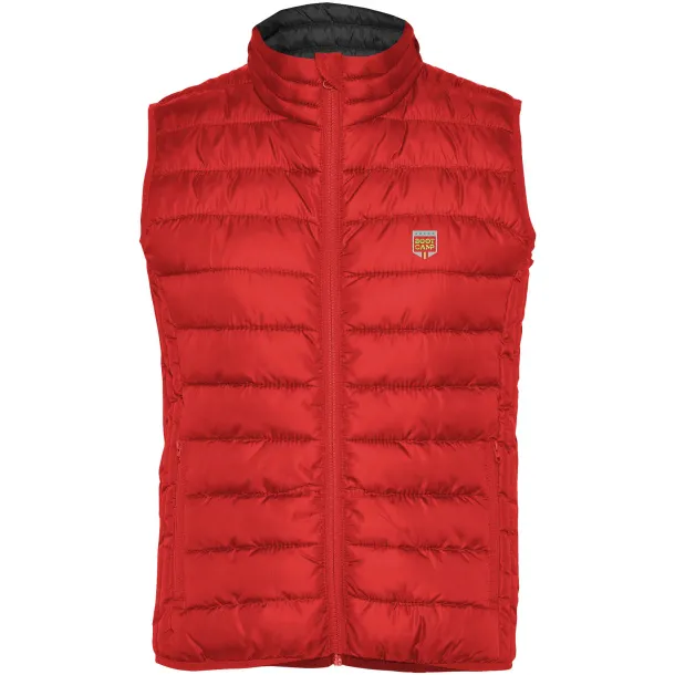 Oslo women's insulated bodywarmer - Roly Red