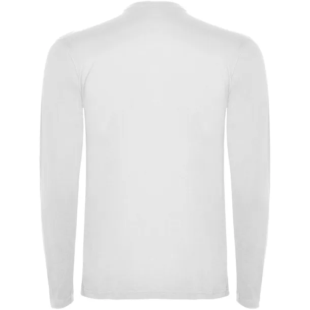 Extreme long sleeve men's t-shirt - Roly White