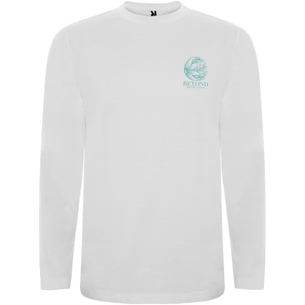 Extreme long sleeve men's t-shirt - Roly White
