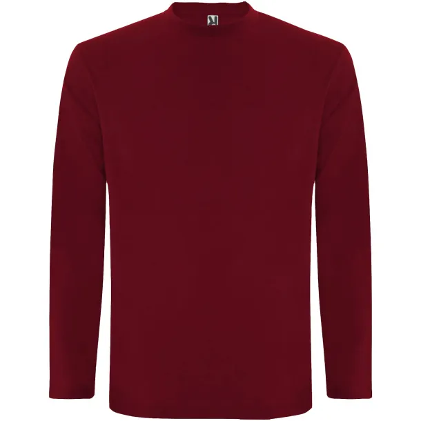 Extreme long sleeve men's t-shirt - Roly Garnet