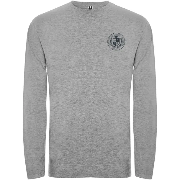 Extreme long sleeve men's t-shirt - Roly Marl Grey