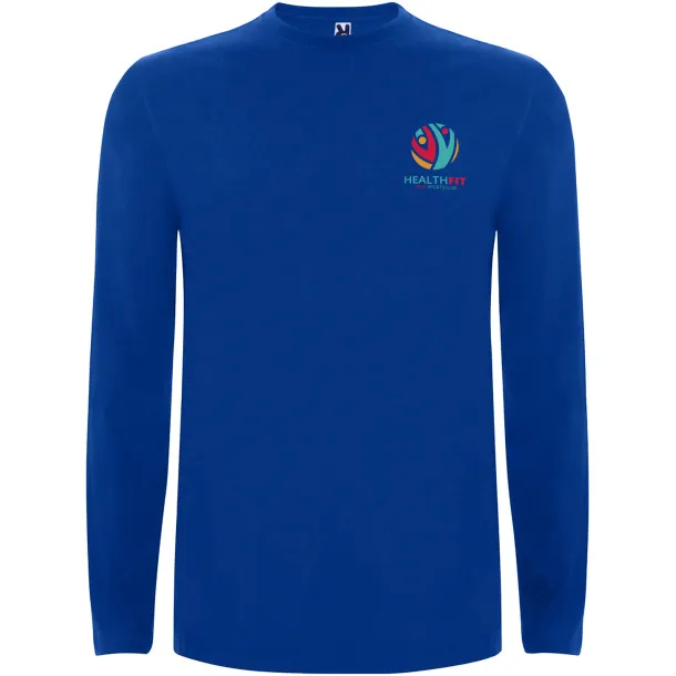 Extreme long sleeve men's t-shirt - Roly Royal blue