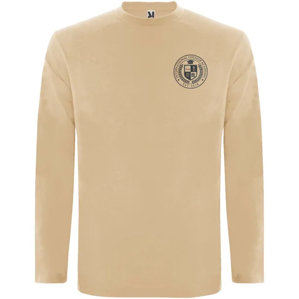 Extreme long sleeve men's t-shirt - Roly Sand