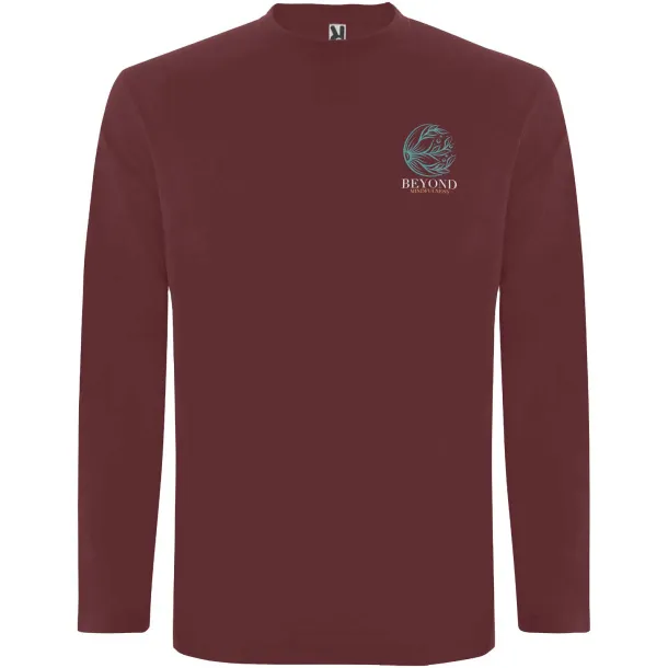 Extreme long sleeve men's t-shirt - Roly Berry Red