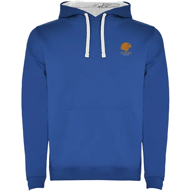 Urban dječji hoodie, 280 g/m² - Roly Kraljevski plava Bijela