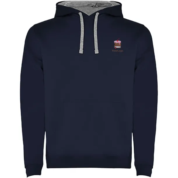 Urban dječji hoodie, 280 g/m² - Roly Mornarski plava Marl Grey