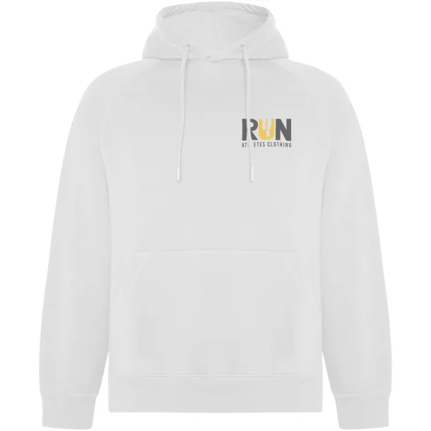 Vinson unisex hoodie od organskog pamuka, 300 g/m² - Roly Bijela