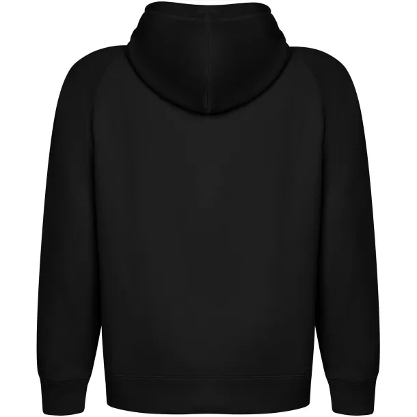 Vinson unisex hoodie od organskog pamuka, 300 g/m² - Roly Crna